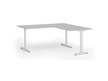 rohovy kancelarsky stul primo beta l 180x180 cm l p bila podnoz seda 107314