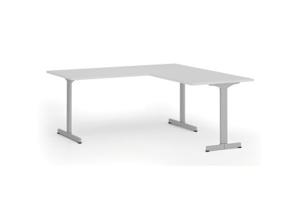 rohovy kancelarsky stul primo beta l 180x180 cm l p seda podnoz bila 107232