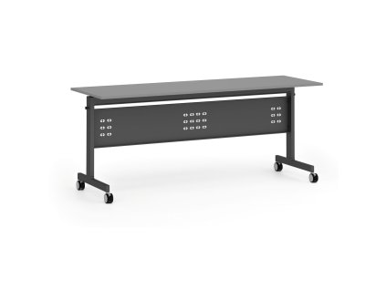 mobilni stul primo mobi 180x60 cm cerna podnoz grafit 107087