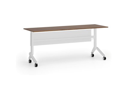 mobilni stul primo move 180x60 cm bila podnoz orech 106717