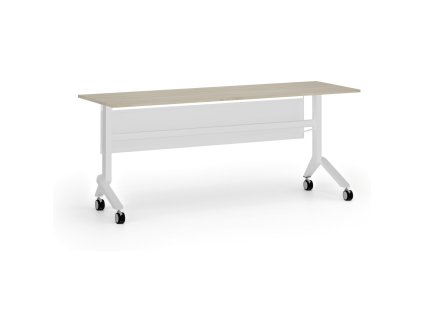 mobilni stul primo move 180x60 cm bila podnoz dub prirodni 106727