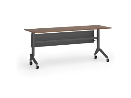 mobilni stul primo move 180x60 cm cerna podnoz orech 106641