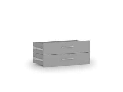 zasuvky ke skrini primo 2 zasuvky 1781 x 800 x 420 mm seda 111819