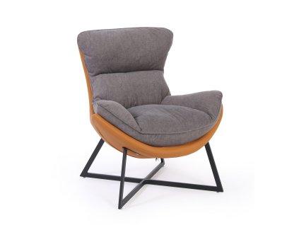 semisove kreslo siesta hneda seda 114741