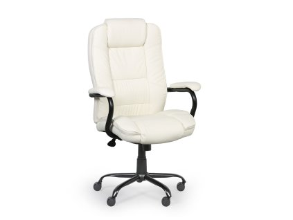 kozene kancelarske kreslo maxor xxl slonova kost 114890