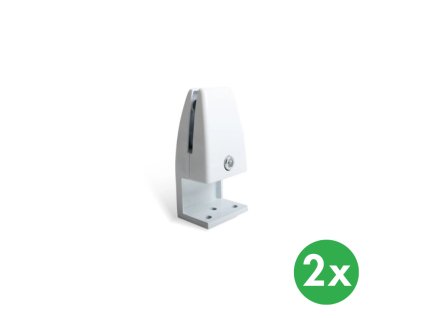 drzak akustickeho paravanu baleni 2 ks typ c bily 117406