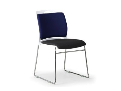 konferencni zidle boda cerna modra 122080