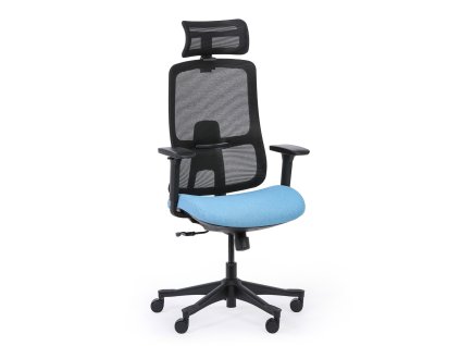 kancelarska zidle lynx modra 125611