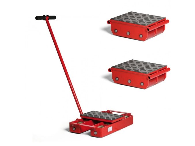 Transportní stěhovací plošiny - sada 3 ks, nosnost 15600 kg