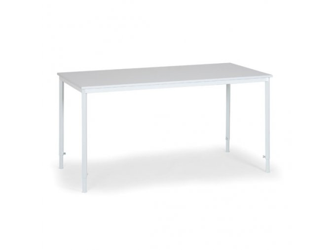 Montážní stůl bez ohrádky, kovové nohy, délka 1200 mm