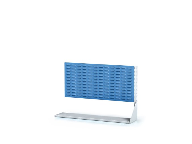 Perforované stojany s panely na boxy, 1 patro, přístavné pole