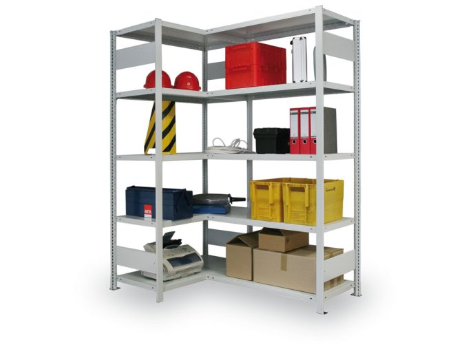 rohovy policovy regal clip 2000 x 1000 x 400 mm 5 polic 1973