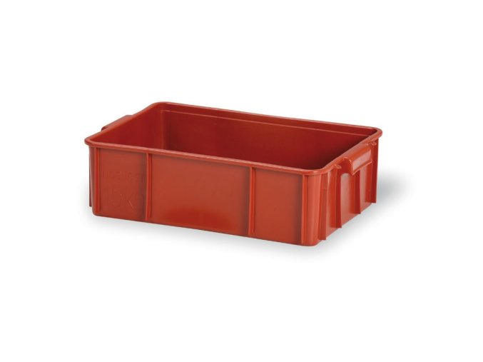 Plastová přepravka na maso, typ T 25-15, 600 x 400 x 170 mm