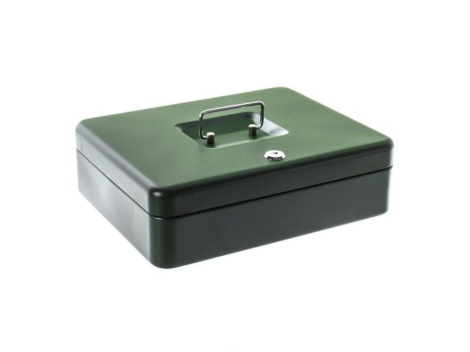 Kazeta na krátké zbraně GUNBOX, 90 x 300 x 240 mm, mechanický - na klíč