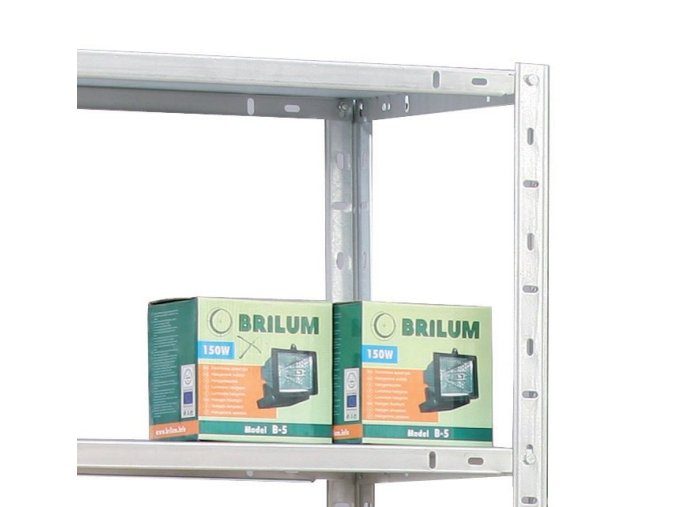 policove regaly 1 1 zdarma 75 kg 2000 x 1000 x 500 mm 6 polic bily 38409