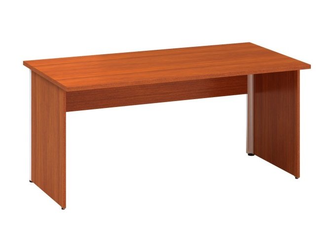 Kancelářský psací stůl CLASSIC A, 1600 x 800 mm, třešeň