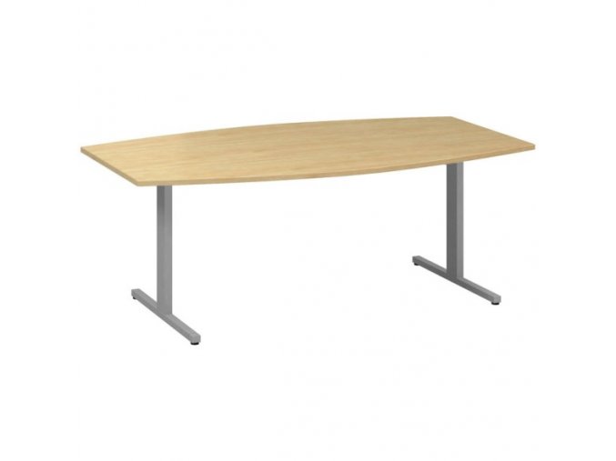 Konferenční stůl CLASSIC A, 2000 x 800 x 742 mm, divoká hruška