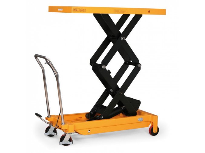 Hydraulický zvedací stůl BS, nosnost 150 kg, zdvih 1430 mm