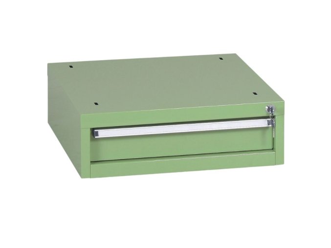 Závěsný dílenský box na nářadí k pracovním stolům do dílny GL, 1 zásuvka, 565 x 580 x 180 mm