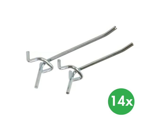zavesne hacky na naradi pro zavesne panely a skrinky hobby i 14 ks kratke 125592