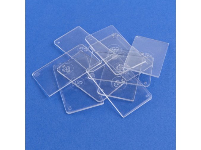 Přepážky pro plastové zásuvky typ A, 10 ks