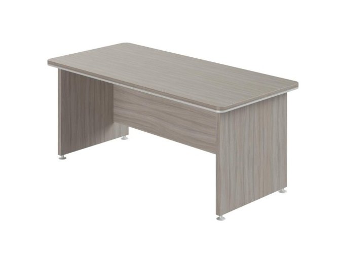 Kancelářský psací stůl WELS, 2000 x 850 mm, dub šedý