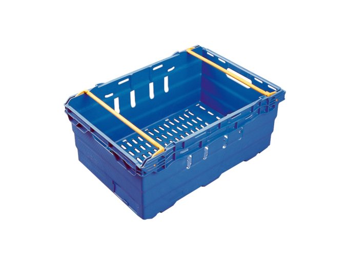 Stohovací a zasouvací přepravka MAXINEST, 600 x 400 x 253 mm