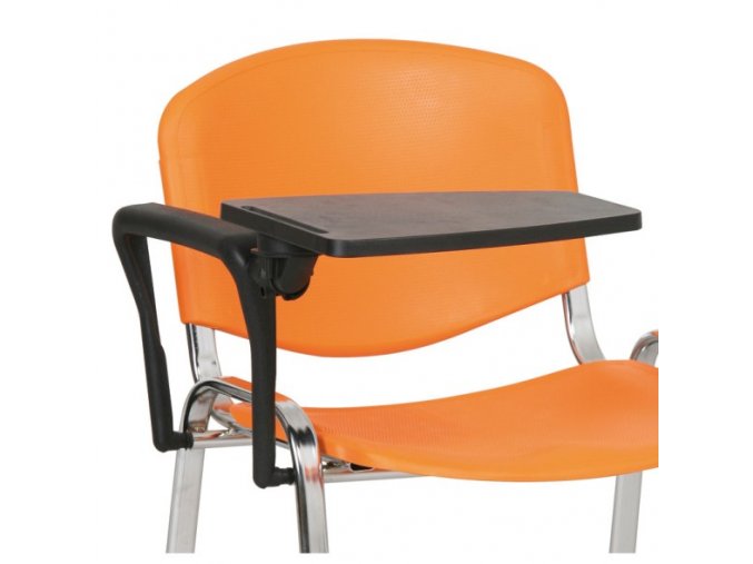 Sklopný plastový stolek s područkou pro konferenční židle SMART, ISO, VIVA, SMILE