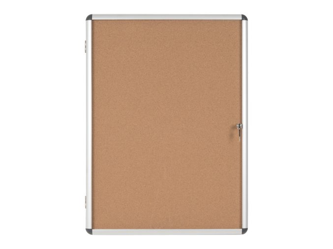 Korková informační vitrína, 720 x 980 mm