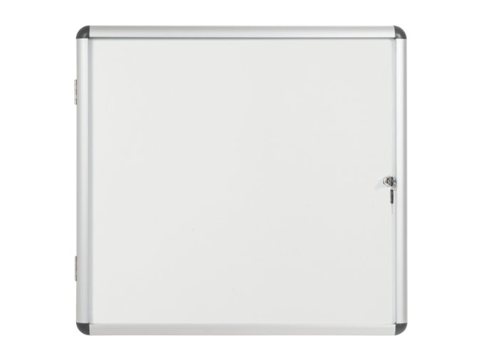 Vnitřní vitrína s bílým magnetickým povrchem, 720 x 674 mm