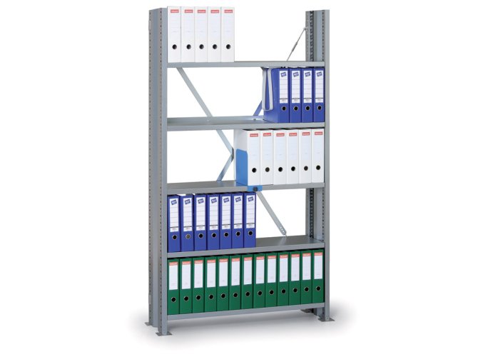 archivacni regal s bocnimi stenami variant 1950 x 1240 x 300 zakladni 46814