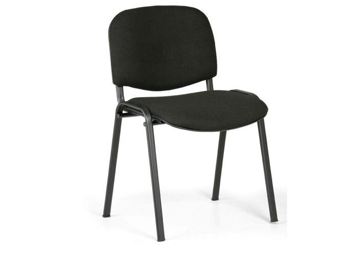 Konferenční židle VIVA, černé nohy, černá