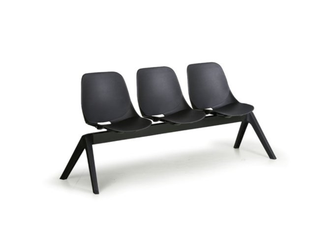 plastova lavice do cekaren monoshell 3 sedak cerna 104525