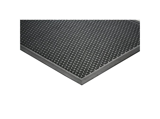 gumova multifunkcni rohoz ovalne vystupky 90 x 150 cm cerna 3910
