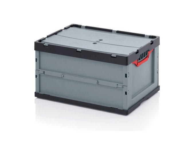 skladaci prepravka s vikem 600 x 400 x 320 mm 9623