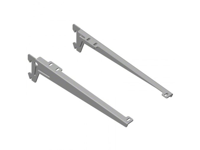Nosníky ANGLE pro ELEMENT SYSTEM sada 2 ks, hloubka 380 mm, barva šedá
