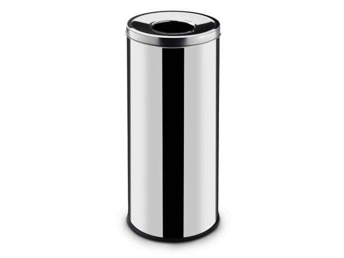 Odpadkový koš 45l nerezový, nerez lesklý