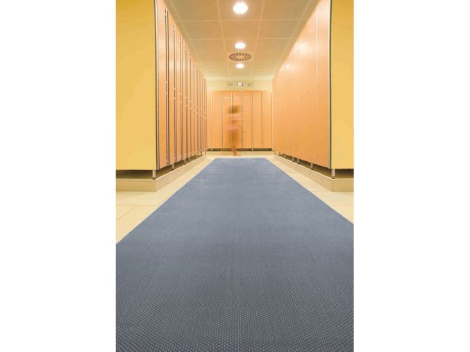 Univerzální vinylová rohož, tloušťka 5 mm, šířka 1,2 m, šedá, metráž