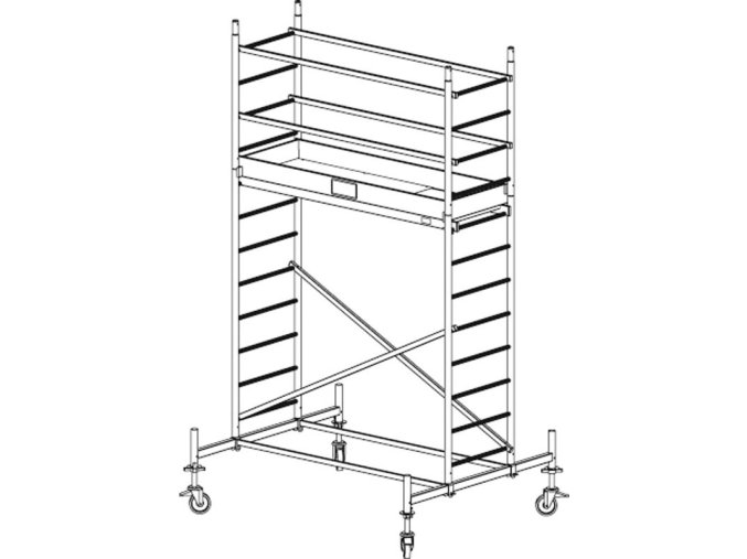 hlinikove pojizdne leseni protec 4 3 m 8595
