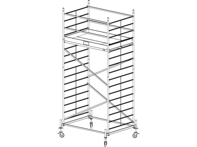 hlinikove pojizdne leseni protec xxl 5 3 m 8611