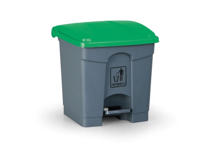 naslapny viceucelovy kos na odpadky 30 l 350 x 400 x 340 mm zelena 10568