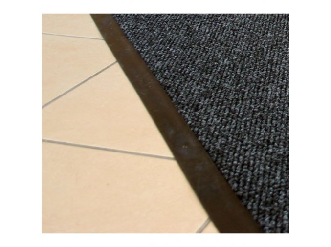 Náběhová PVC hrana pro kobercovou rohož (119080 - 119081), černá