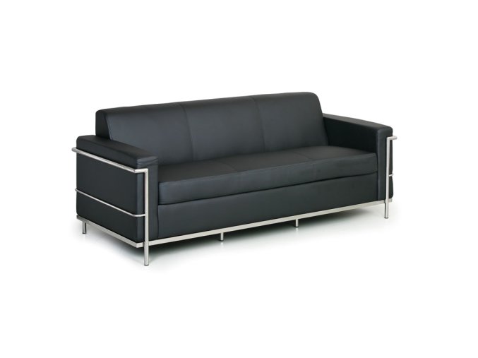 kozena sedaci souprava senator trimistna cerna 4276