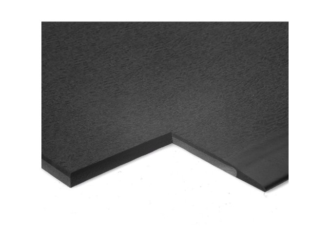 Pěnová průmyslová rohož s tvrzeným PVC povrchem, protiúnavová, 150 x 90 cm