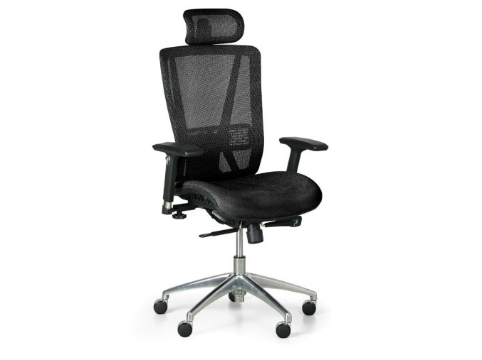 Kancelářská židle LESTER MF, černá