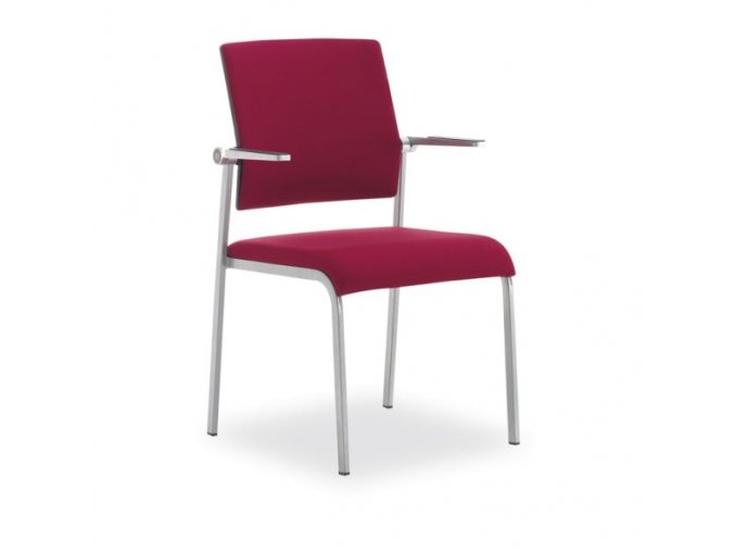 Konferenční židle WIRO, červená