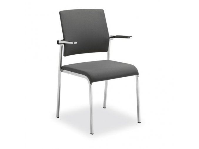 Konferenční židle WIRO, šedá
