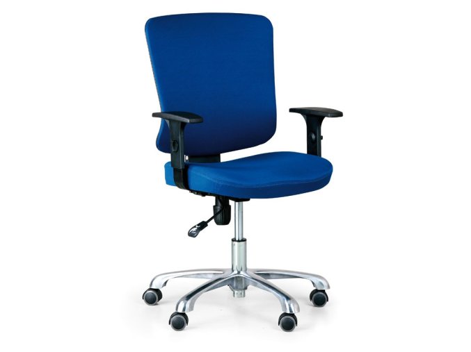 kancelarska zidle hilsch modra 111580