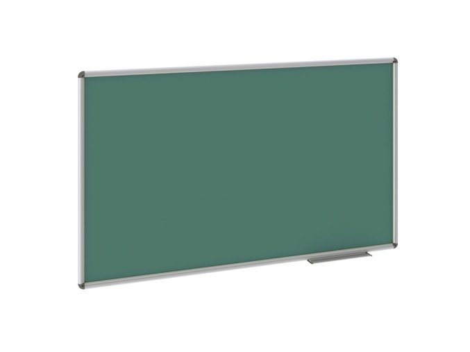 Magnetická zelená popisovací tabule pro popis křídou, 900 x 1500 mm