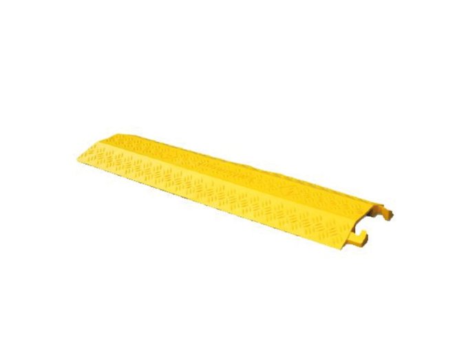 Ochrana kabelů spojovatelná, délka 1 m, šířka 270 mm, 1 otvor 100x25 mm